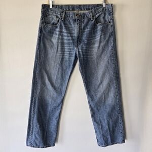 Levi's 569 Loose Fit Mens Denim Blue Jeans Size 38x32